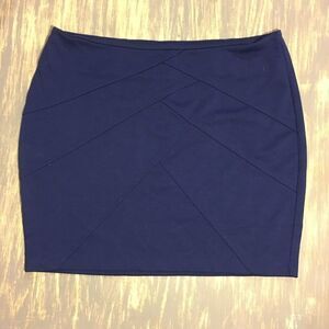 Basic House Blue Stretch Mini Size Large